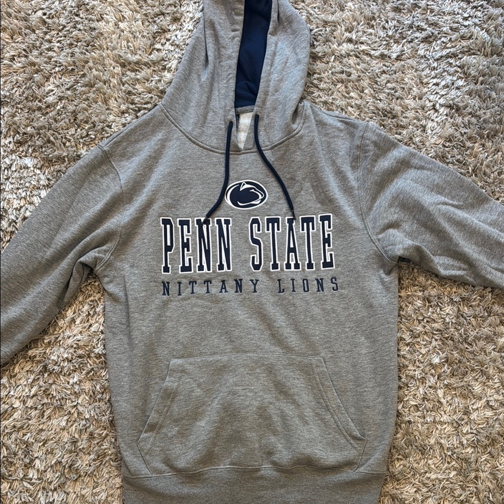 Colosseum Gray Penn State Hoodie